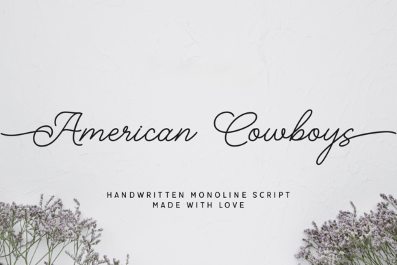 American Cowboys: A Script Font for Bold Branding