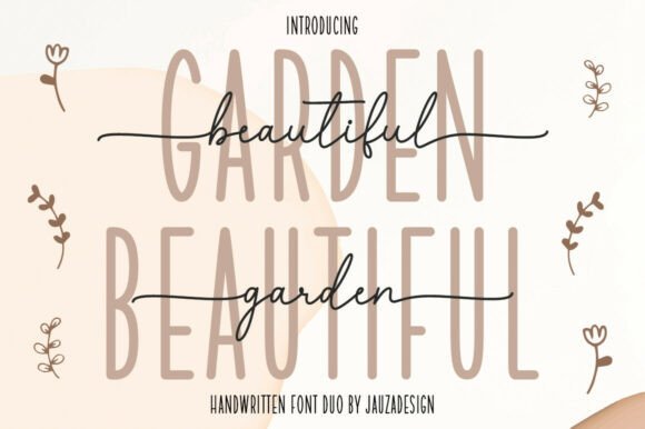 Beautifulgarden Font Review for Modern Branding