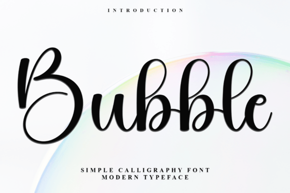 Bubble Font: A Typeface That Elevates Brand Identity