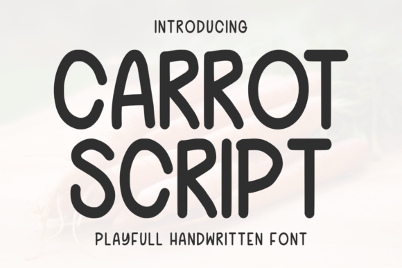 Carrot Script: A Playful Typeface for Web Design