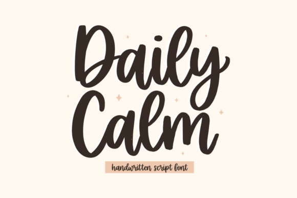Daily Calm Font for Modern Web Design