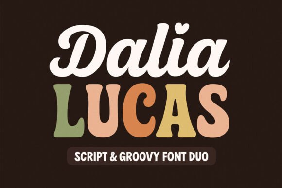Dalia Lucas: A Retro Script Font for Editorial Design