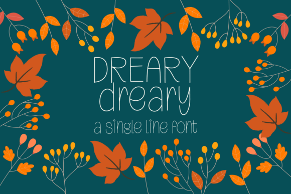 Dreary Font: A Playful Typeface for Modern Web Design