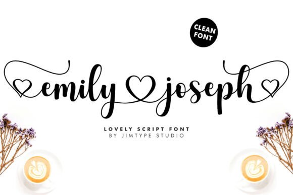 Emily Joseph Font: Elegant Script for Editorial Design
