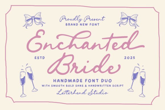 Enchanted Bride: A Timeless Typeface for Editorial Design