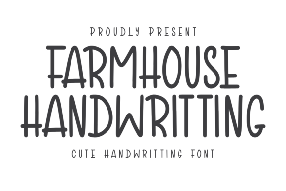 Farmhouse Handwriting Font for Marketers