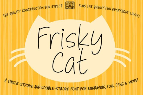 Frisky Cat Font: A Designer’s Take on Playful Branding