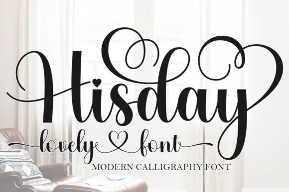 Hisday Font: Elevate Web Design with Elegant Script