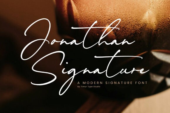Jonathan Signature Font for Modern Web Design