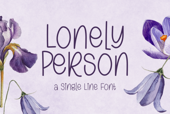 Lonely Person Font: A Playful Typeface for Modern Brands