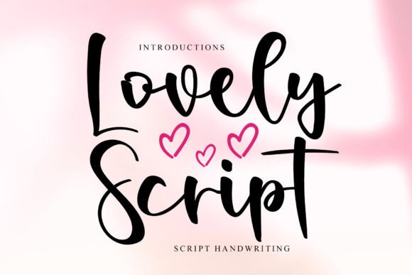 Lovely Script Font for Handmade Brands