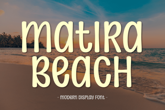 Matira Beach: A Playful Script Font for Brands