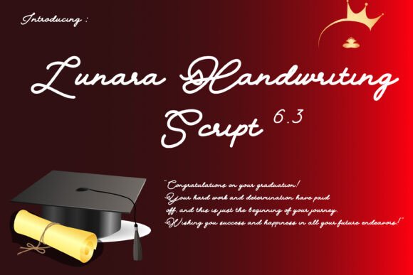 Reviewing Lunara Handwriting Script 6.3