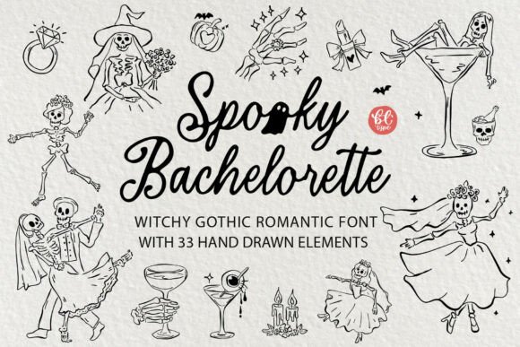 Spooky Bachelorette Font Review