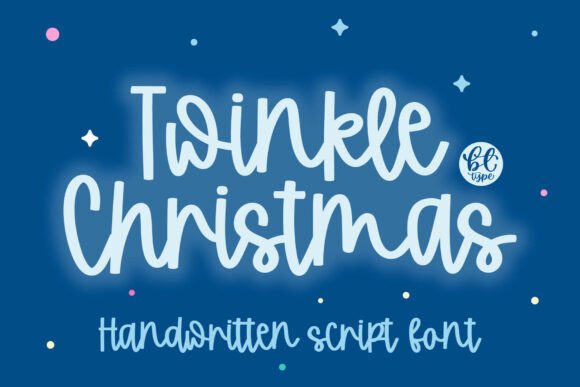 Twinkle Christmas Font for Branding
