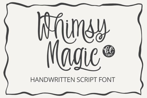 Whimsy Magic Font for Web Design