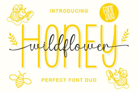 Wild Flower Honey Duo: A Versatile Typeface